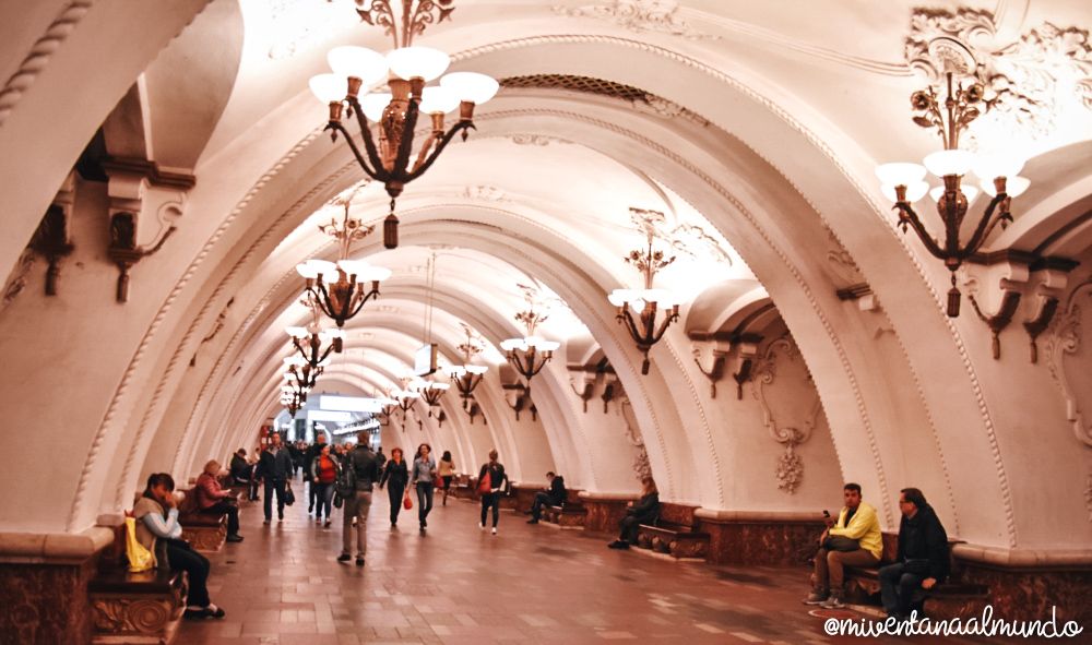 El metro de Moscú