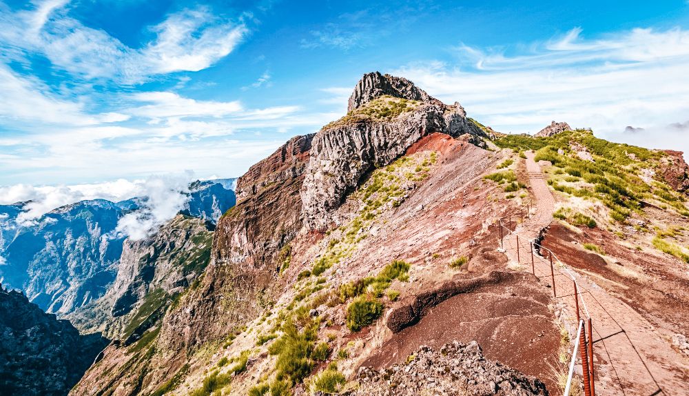 montañas del interior de Madeira