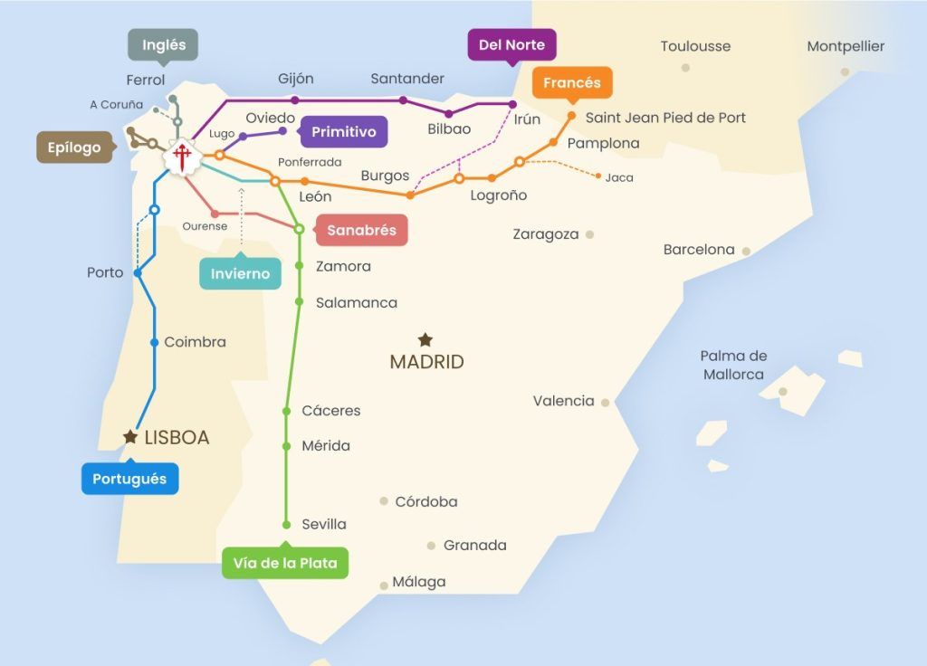Camino de Santiago con perro