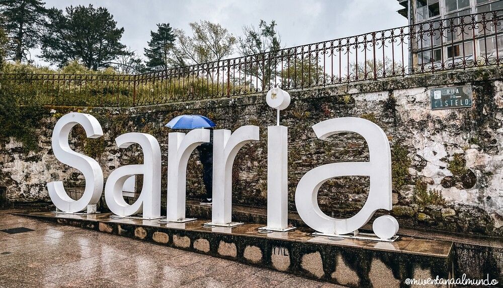 camino de santiago desde Sarria