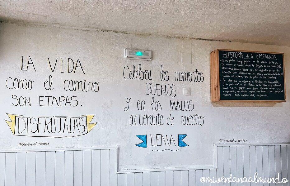 camino de santiago desde Sarria